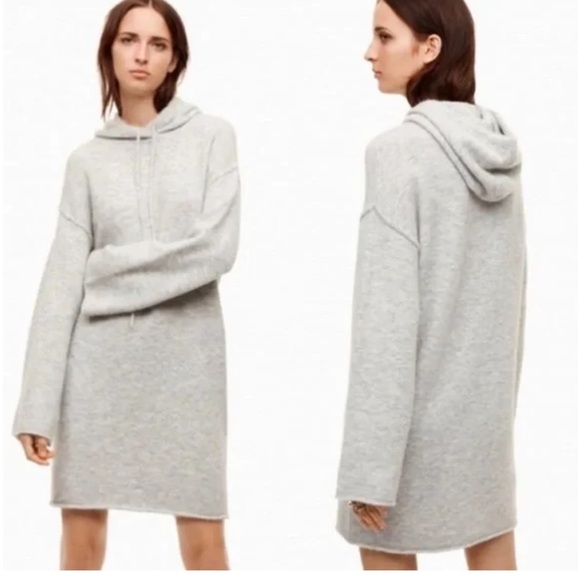 Wilfred Free Aritzia Sissi Hooded Sweater Dress - Picture 2 of 6